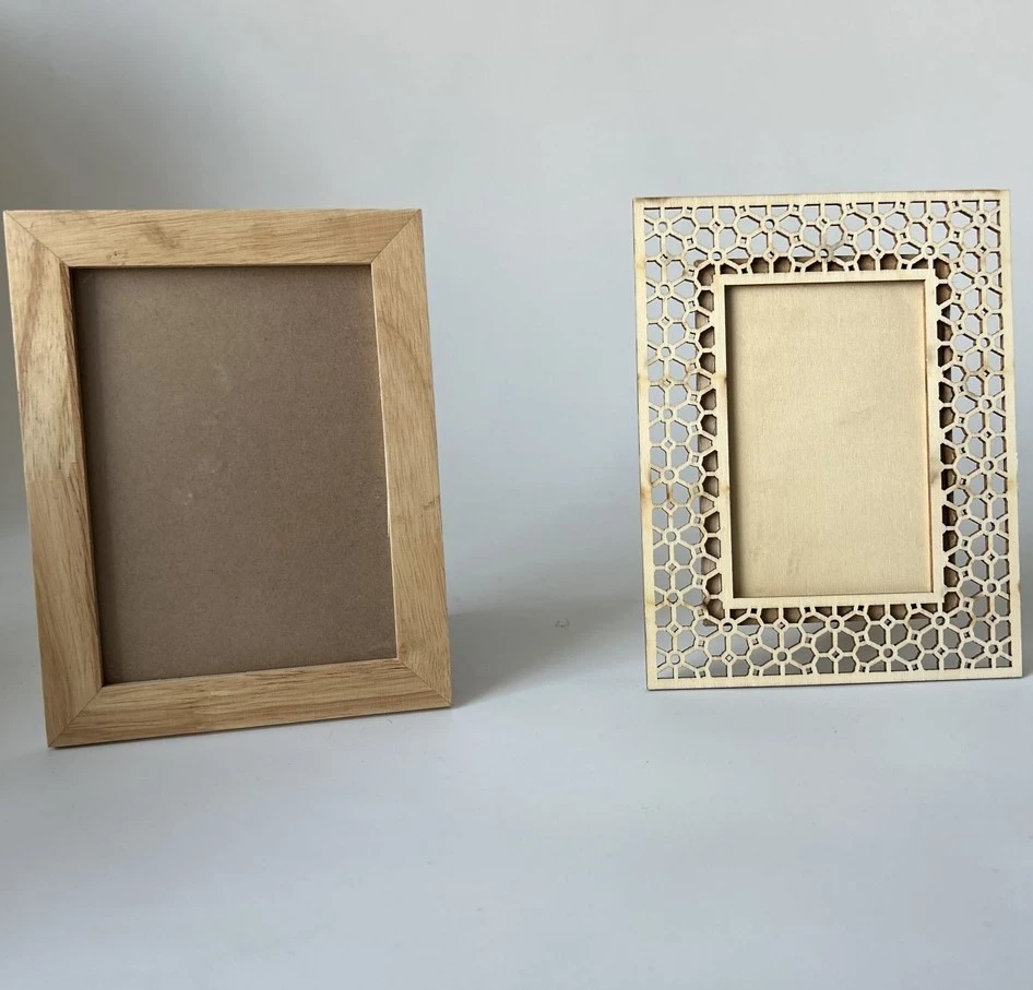 Tré DIY ljósmyndarammi